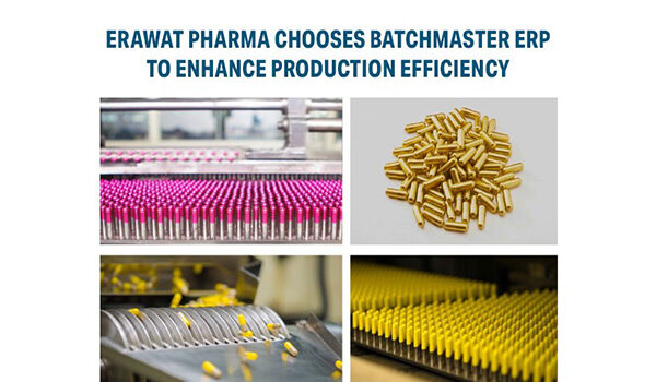 Central India’s Leading Pharma Manufacturer, Erawat Pharma, Chooses BatchMaster ERP to Enhance Production Efficiency