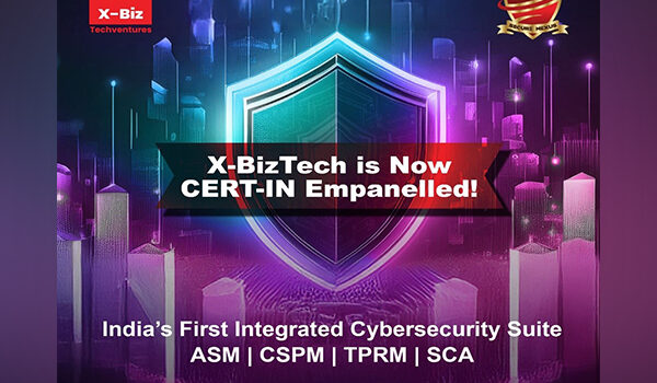 X-Biz Techventures Pvt. Ltd. achieves CERT-IN Empanelment, Elevating Cybersecurity Standards