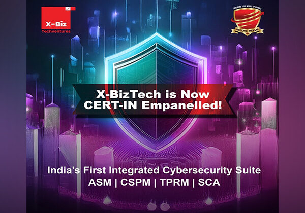 X-Biz Techventures Pvt. Ltd. achieves CERT-IN Empanelment, Elevating Cybersecurity Standards